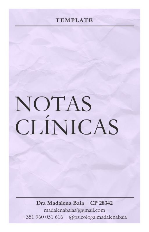 Capa de Modelo de Notas Clínicas